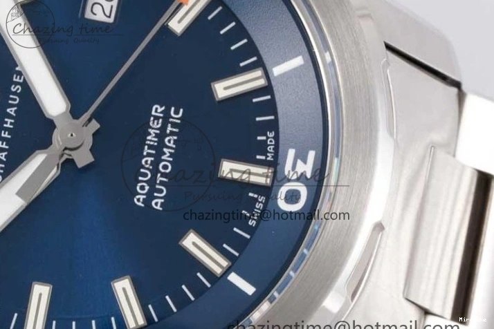 MIROTIME 0215 Versatile Aquatimer SS IW3290 V6SF 1:1 Best Edition Blue Dial on SS Bracelet A 7031